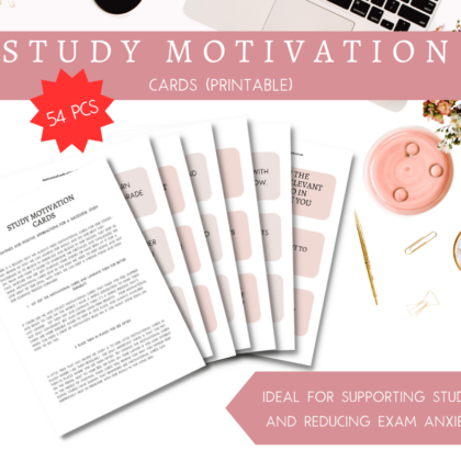 Study Motivation Cards