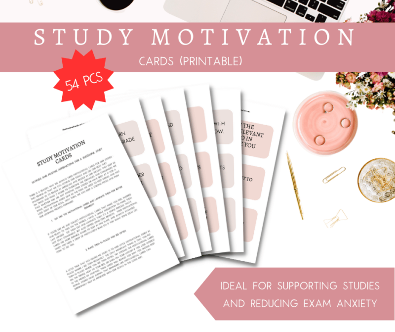 Study Motivation Cards