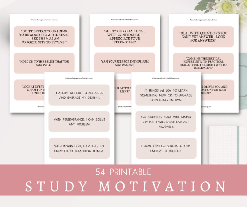 Study Motivation Cards - Image 3