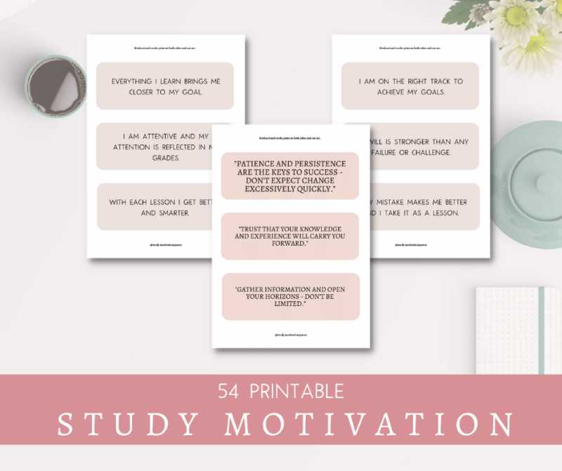 Study Motivation Cards - Image 5